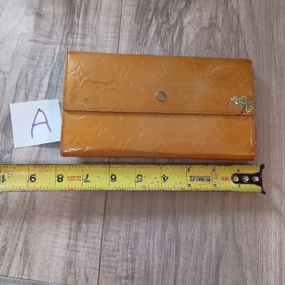 Authentic LOUIS VUITTON Monogram Vernis Portefeuille Sarah Long Wallet - Picture 15 of 16